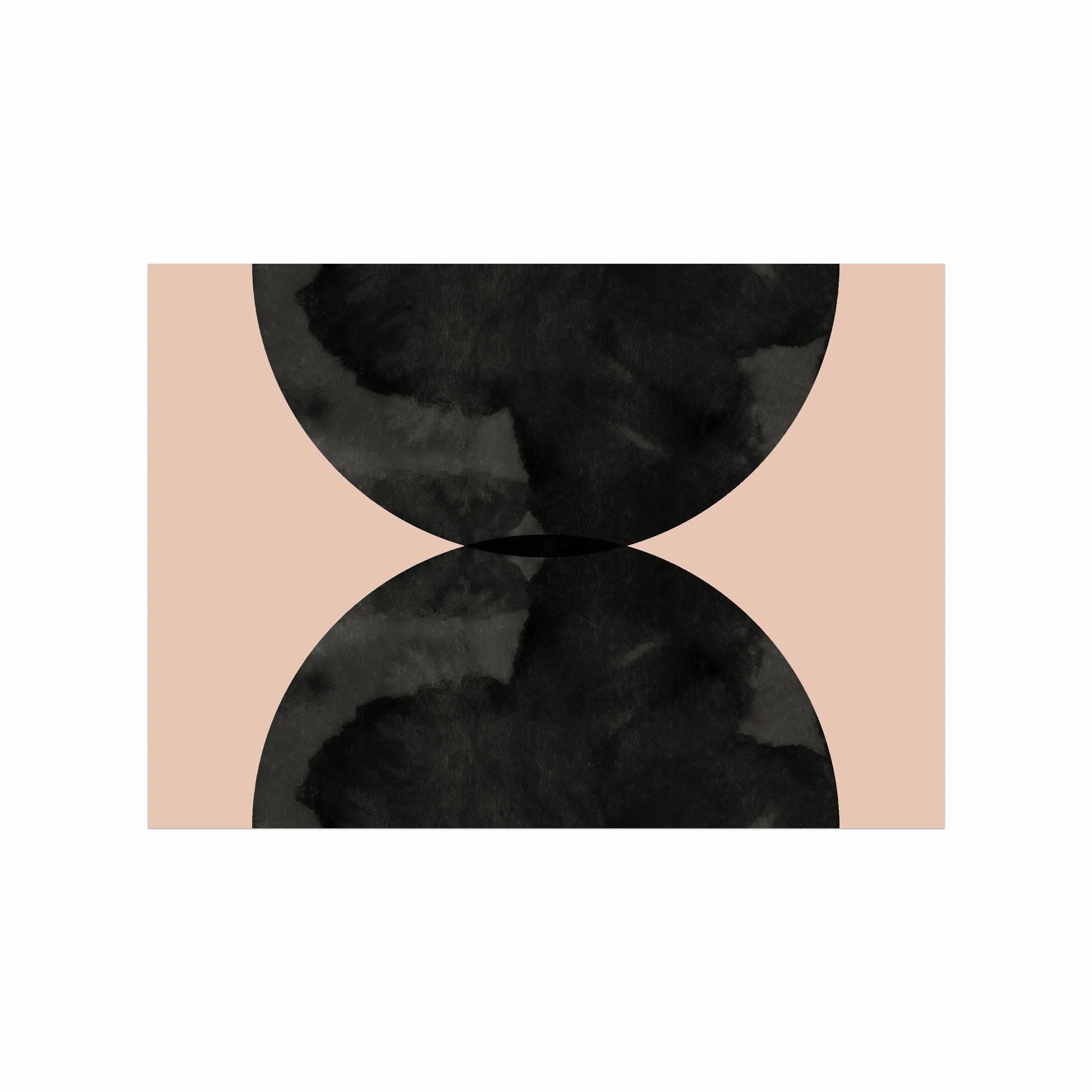 Merging shapes 01 art poster