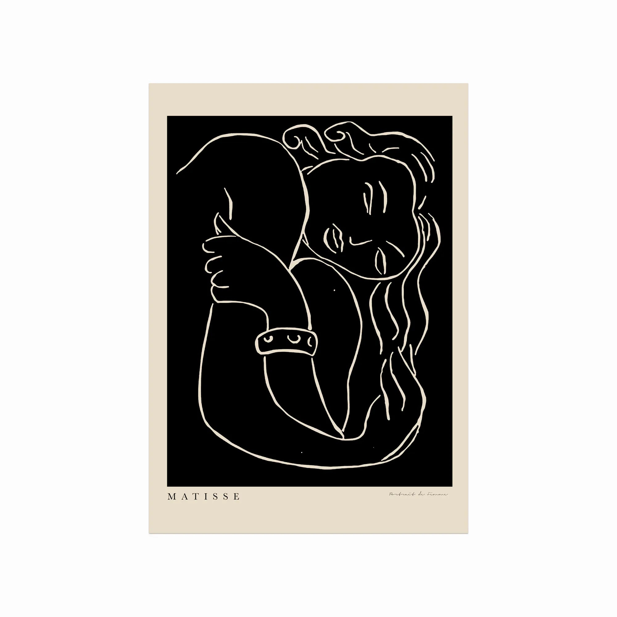Henri Matisse – Portrait de Femme art poster