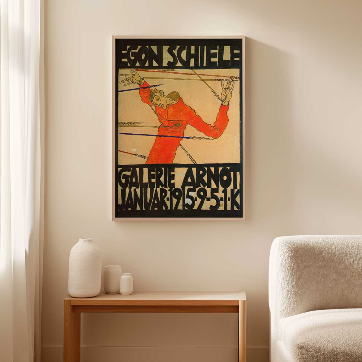 Egon Schiele – Galerie Arnot (Self–portrait)