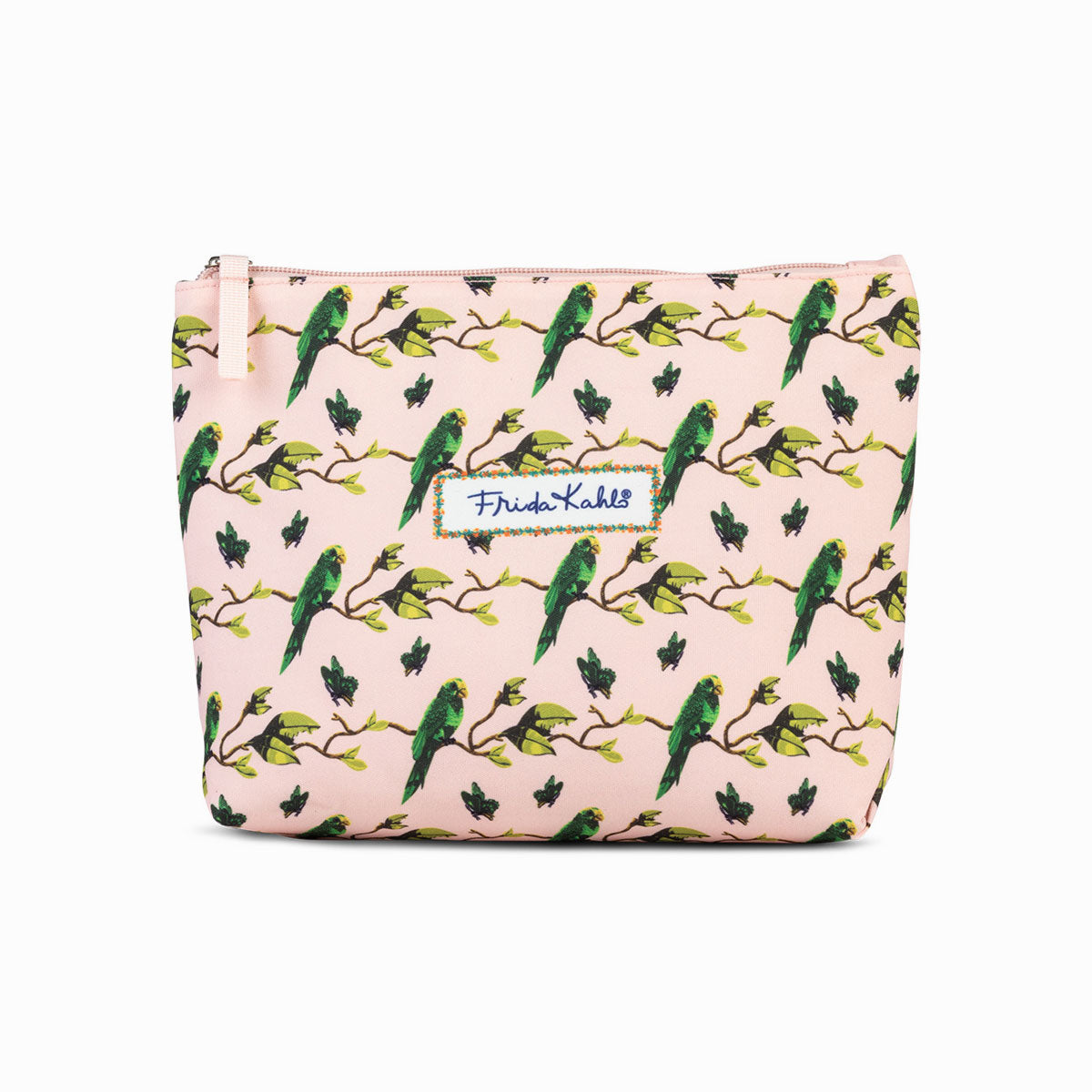 Frida Kahlo® – Toiletry Bag – Vibrant Parrot art poster