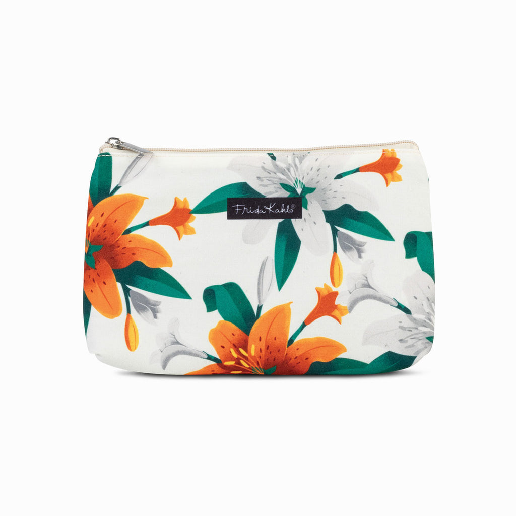 Frida Kahlo® – Cosmetic Bag (Set) - Tropical Floral