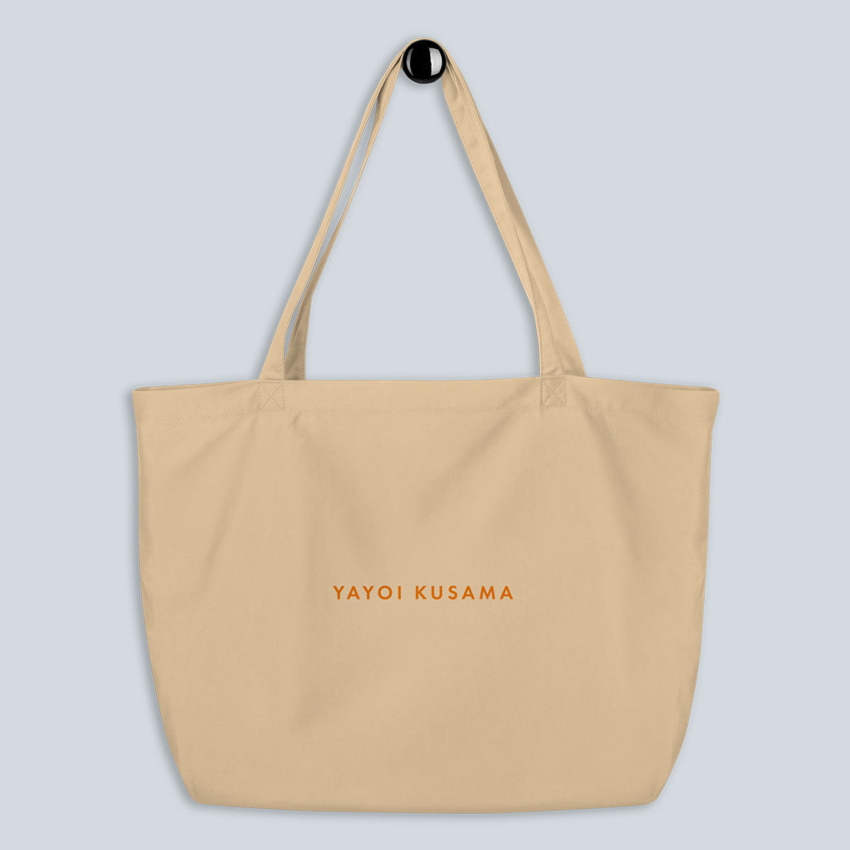Organic Cotton Tote Bag – Yayoi Kusama (Pumpkin 01)